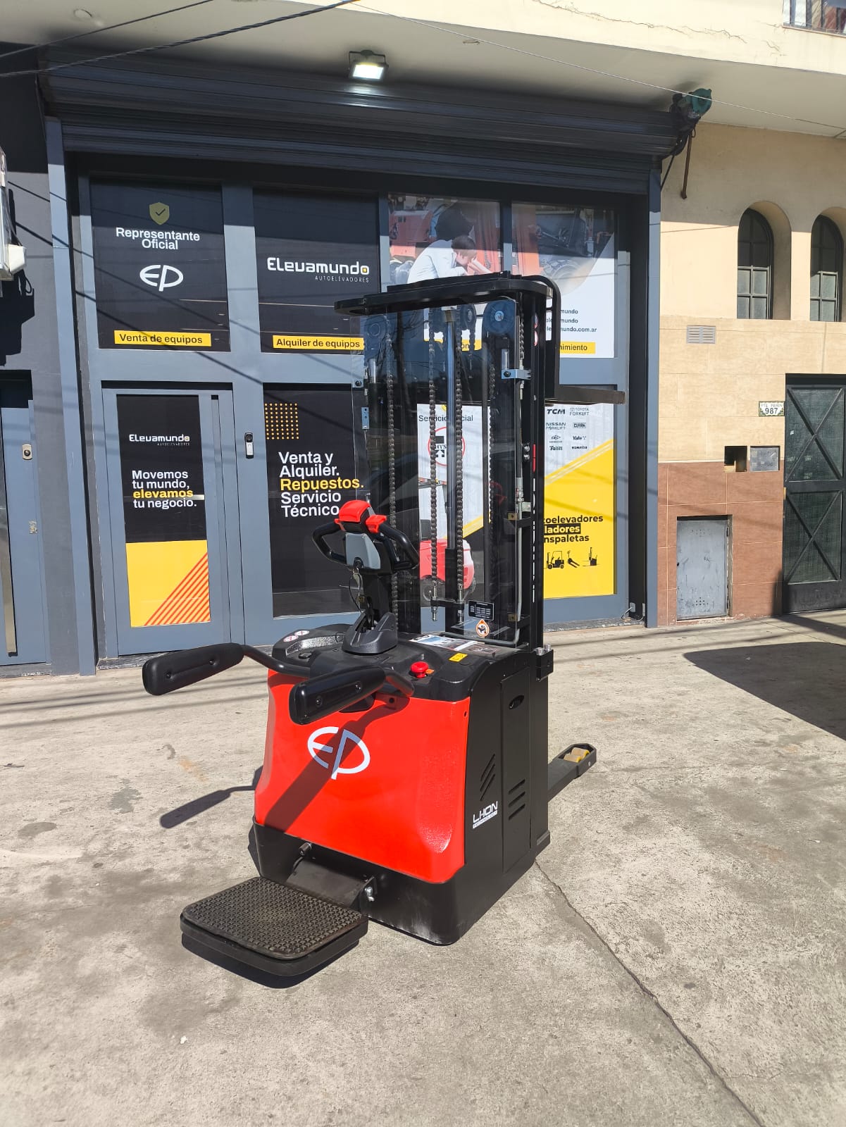 Apilador electrico  EP 1.6 TN 4800 MM BATERIA LITIO