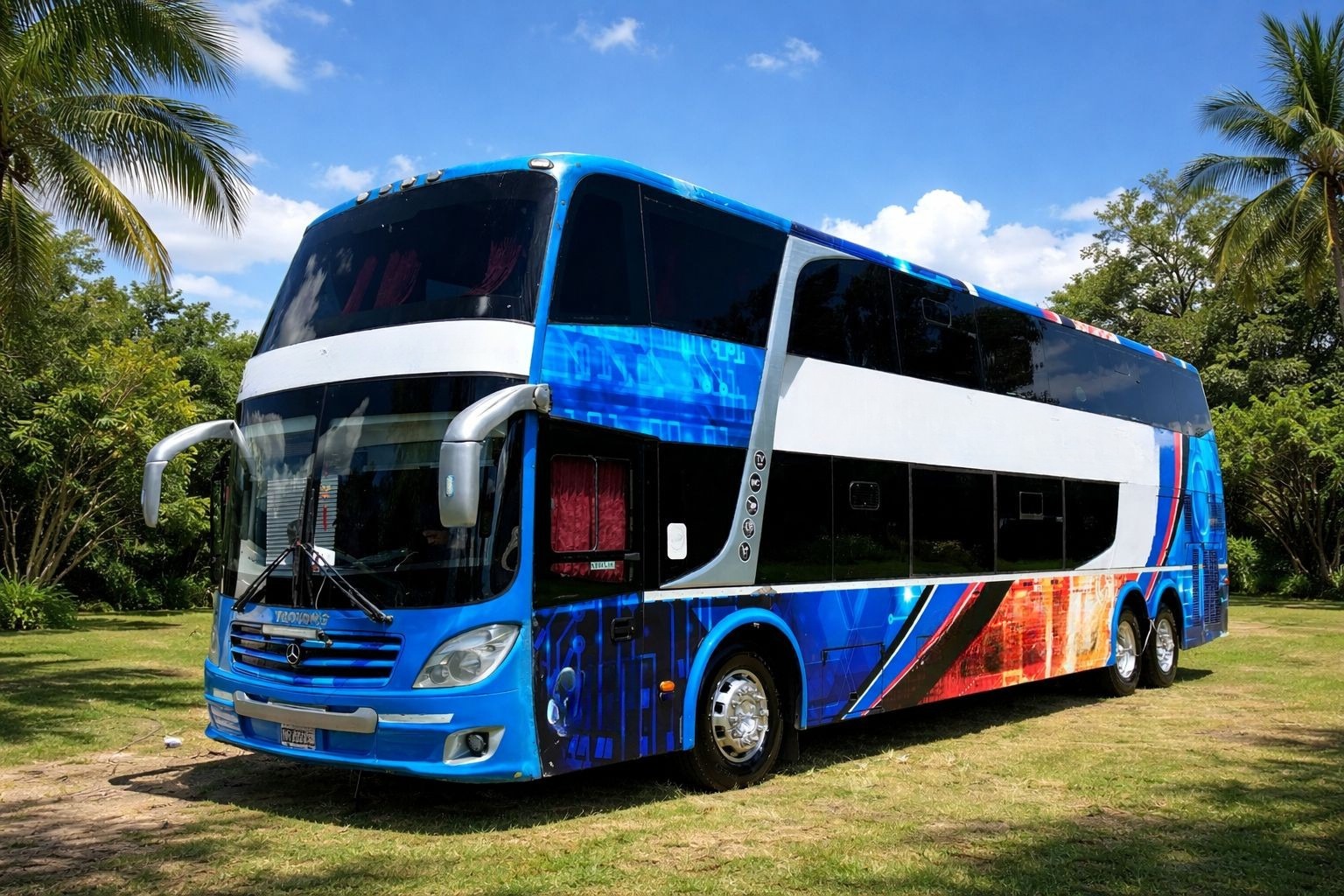 Semi Troyano Mercedes Benz O500 62